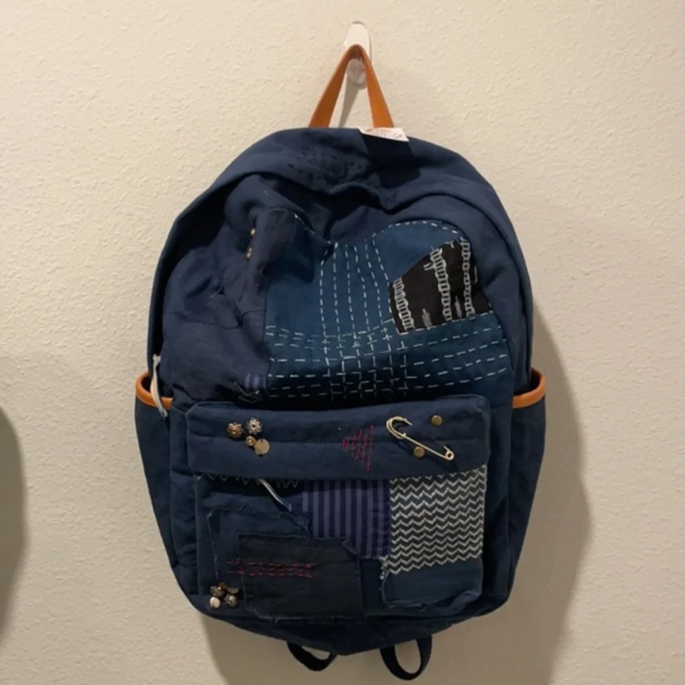 NWT Free People Prep Patch Backpack - Picture 4 of 10